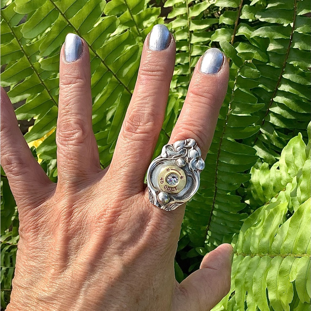 Sterling ring, 9